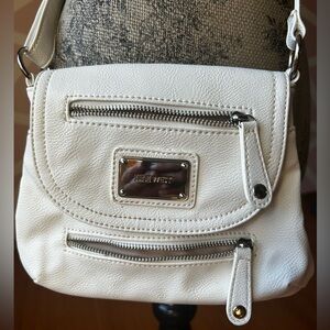 Nine West White Crossbody Bag